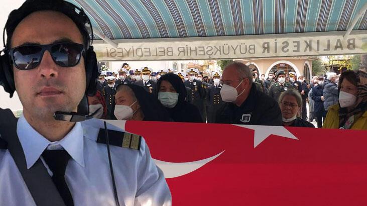ABD’de hayatını kaybeden astsubay, Balıkesir’de toprağa verildi