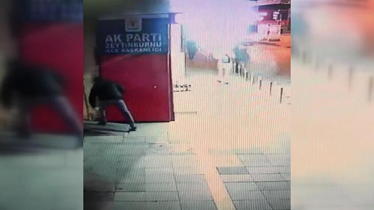 AK Parti binasının önüne bırakılan koliden zaman ayarlı bomba düzeneği çıktı