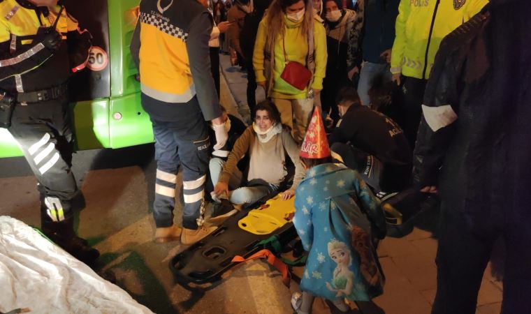 Ayağını burktu, ’Otobüs ezdi’ deyip ortalığı birbirine kattı