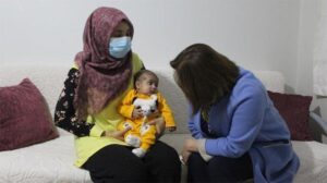 Baba şiddetine maruz kalan Cihan bebek ilk kez görüntülendi