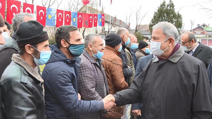 Bakan Akar, Mamuşa’da resmi temaslarda bulundu