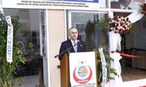 Bakan Çavuşoğlu, katliamla gündeme gelen ALİMDER’in açılışına katılmış!