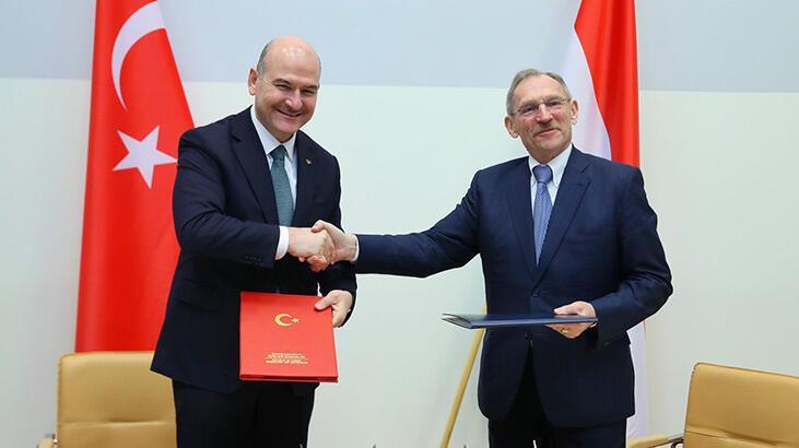 Bakan Soylu, Macar mevkidaşı Pinter ile görüştü