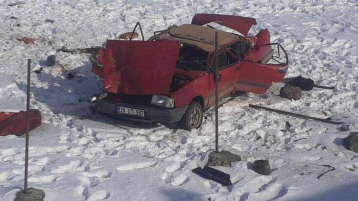 Direksiyon hakimiyetini kaybeden otomobil takla attı: 3 ölü, 3 yaralı