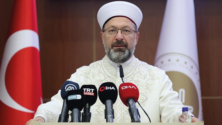 Diyanet İşleri Başkanı Erbaş: Vatandaşlarımız arasında çimento olmaya çalışıyoruz