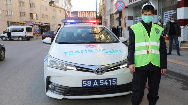 Engelli kız çocuğunun polis olma hayali gerçek oldu