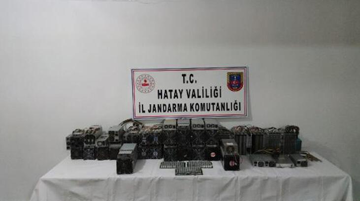 Hatay’da ‘kripto para madenciliği’ operasyonu: 2 gözaltı