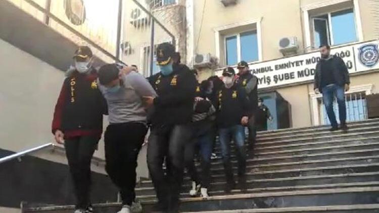 Hırsızlık çetesi suçüstü yakalandı