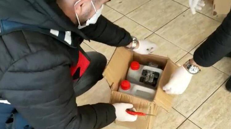 İnternetten alınıp, kargoyla teslim edilen ‘anason hediyeli’ alkol