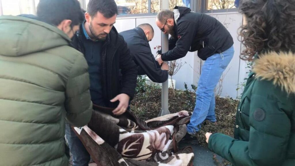 Kosova’da enerji krizine dikkat çeken protesto