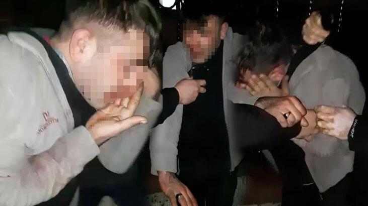 Şoke eden olay! Araçlarına giren hırsızı soda içerken yakaladılar!