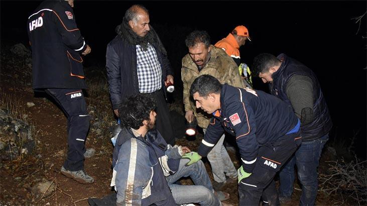 Uçurumda 2 gün mahsur kalan amatör dağcı kurtarıldı