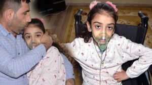 9 yaşındaki Sümeyye, 5 yıldır oksijen makinesine bağlı yaşıyor