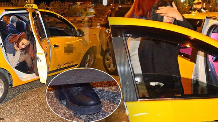 Antalya’da bir garip olay! Taksideki genç kız ile polisin ‘sabır’ sınavı