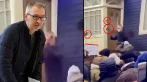 Aşı karşıtları Fransız vekili hedef aldı! Akılalmaz görüntüler…