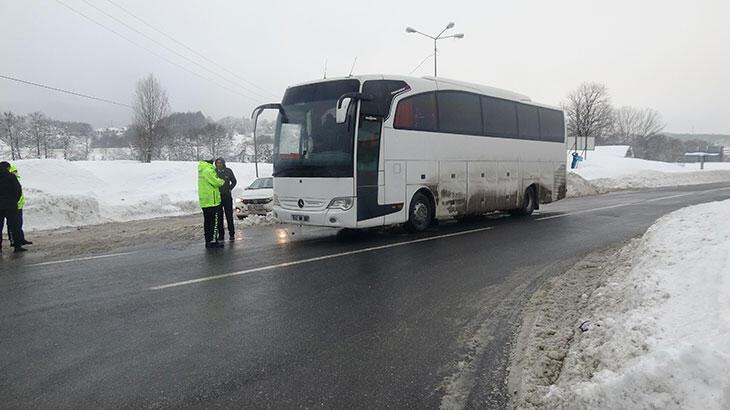 Bağcılar TEM’de kar esareti