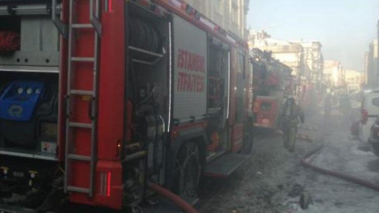 Bahçelievler’de yangın paniği