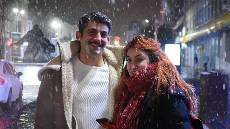Edirne’de kar yağışı etkisini artırıyor
