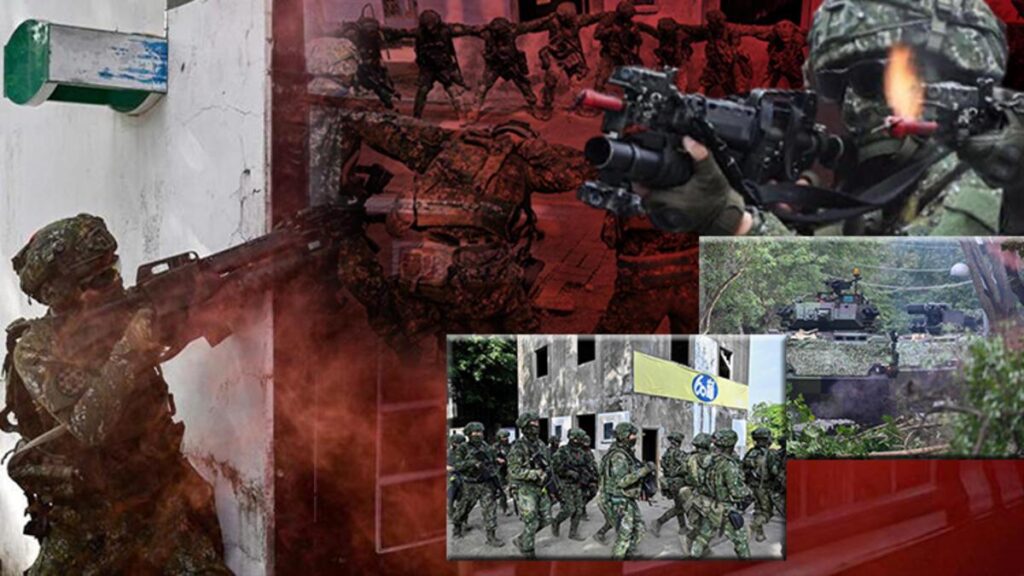 Görüntüler Tayvan’dan… Çin’e karşı böyle hazırlanıyorlar!