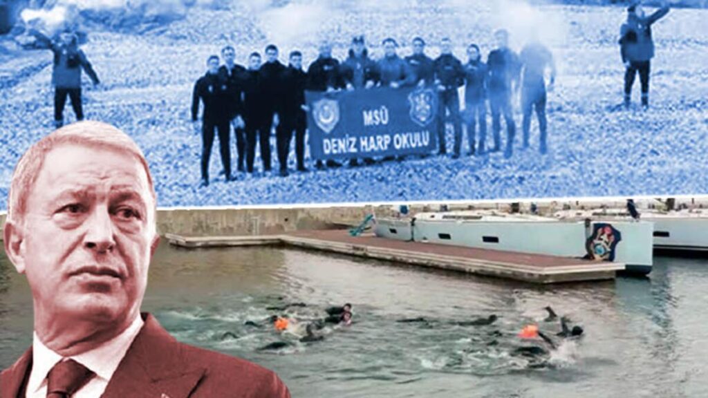 Harbiyelilerin eğitim videosu Atina’yı çıldırttı: Eyvah Türkler Meis’e yüzüyor