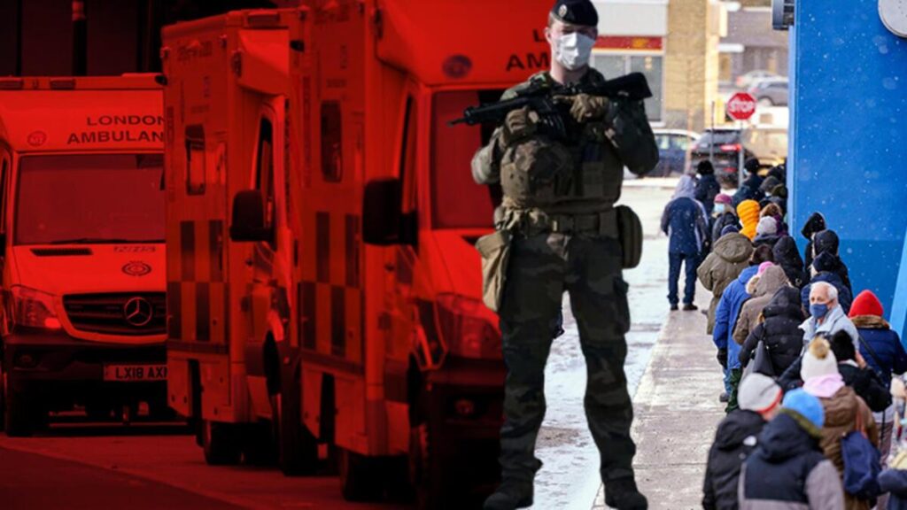 İngiltere’de koronavirüs krizi! Asker bir kez daha devrede