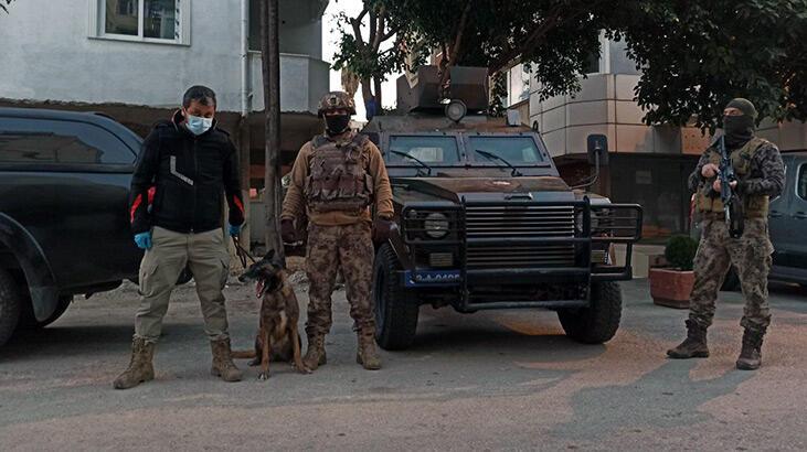 Mersin’de uyuşturucu operasyonu