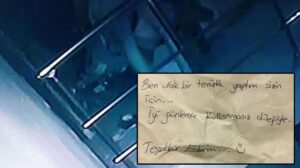 Önce çaldı sonra not bırakıp kaçtı! ‘Ufak bir temizlik yaptım iyi günlerde kullanın’