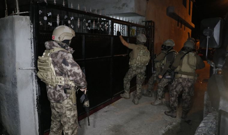 Özel harekattan ‘Yamaçlı grubu’na baskın: Çok sayıda gözaltı