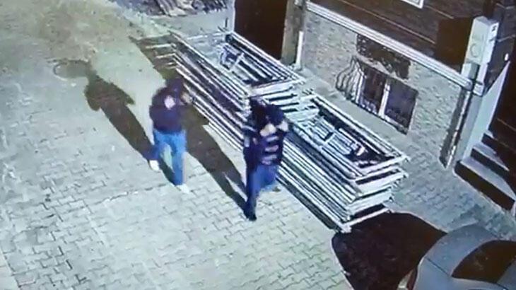 Polis 460 araç inceleyerek yakaladı! Hırsızlık kamerada