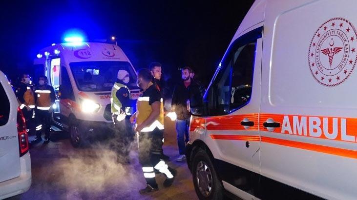 Polisten kaçan otomobil kaza yaptı: 4 yaralı