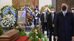 Sassoli için Roma’da tören düzenlendi…