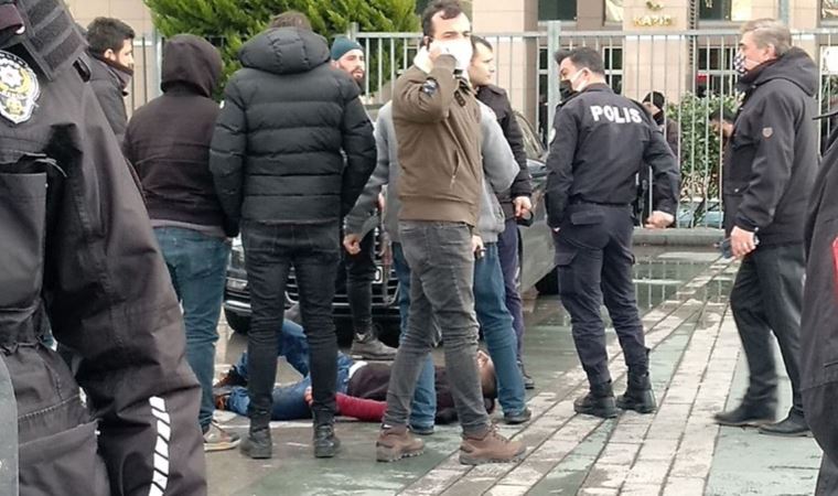 Son dakika | İstanbul’da adliye önünde polise bıçaklı saldırı