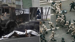 Son dakika: ‘Vurun’ emri vermişti… Kazakistan’dan gelen görüntüler kan dondurdu