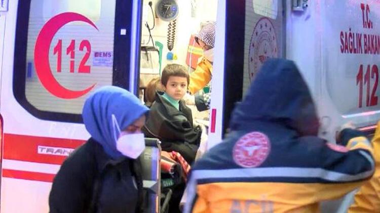 Sultanbeyli’de yangın paniği: 3’ü çocuk 7 kişi dumandan etkilendi