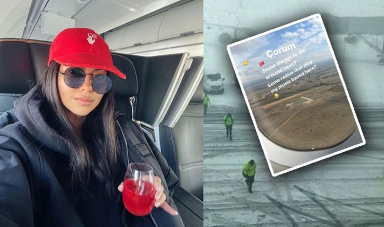 Türkiye’ye gelen dünyaca ünlü şarkıcı Inna, Çorlu’da mahsur kaldı