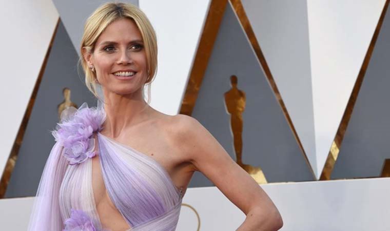 Ünlü model Heidi Klum’dan bir ilk