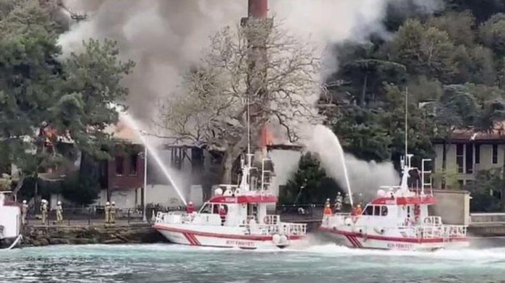 Yanan tarihi Vaniköy Camii’ndeki restorasyon çalışmalarında son durum