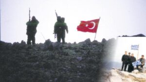 ‘Bayrağı papaz değil, belediye başkanı dikti’