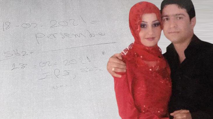 Eski eş katili, cinayetten önce duvara yazdığı yazıyla ölümle tehdit etmiş