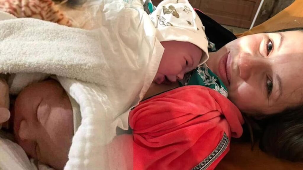 İşgal sırasında mucize! Küçük Mia sığınakta dünyaya geldi…