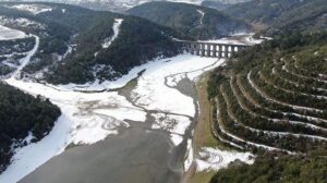 İstanbul’da karların erimesiyle barajlardaki doluluk oranı yüzde 55’i geçti