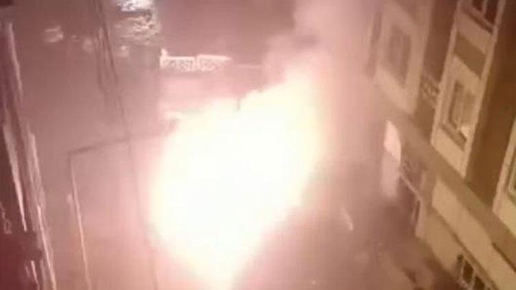 İstanbul’da korku dolu anlar! Kablolar bomba gibi patladı