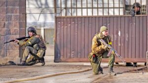 Kiev sokak sokak direniyor