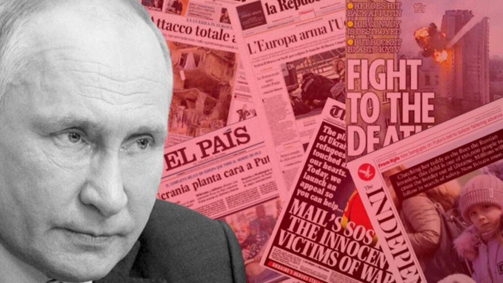 Ukrayna savaşı 4. gününde… Rusya’nın Ukrayna saldırısı dış basında nasıl yankılandı?