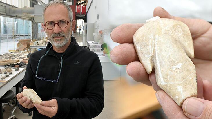 Yeşilova Höyüğü’nde 6 bin yıllık tanrıça heykelciği bulundu