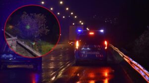 Yol kenarına bırakılıp ateşe verilen valizden ceset çıktı