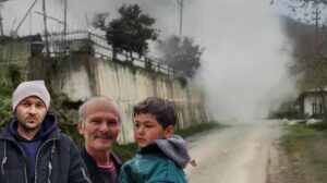 4 yaşındaki çocukla heyelandan saniyelerle kurtuldu! ‘Öleceğimizi düşündük’ dedi