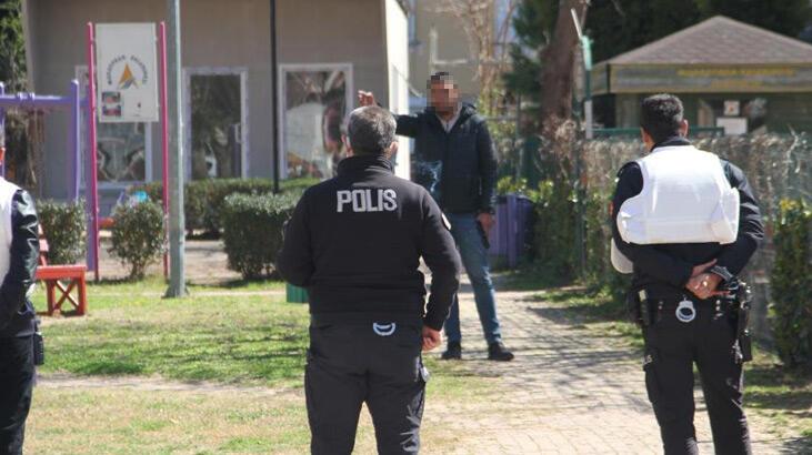 Açığa alınan özel harekatçı parkta eşine dehşeti yaşattı