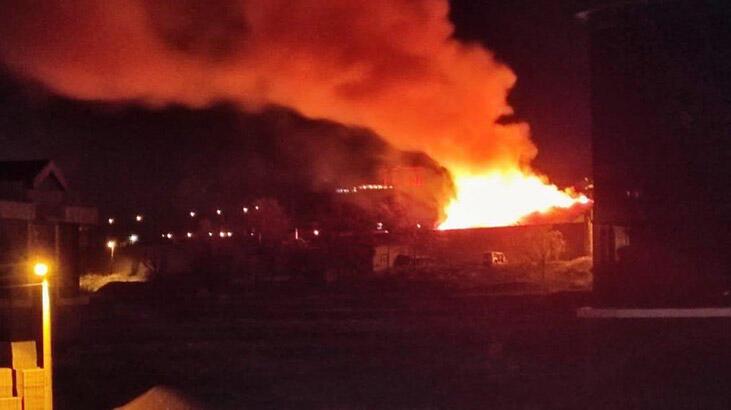 Aksaray’da eski cezaevinde yangın paniği