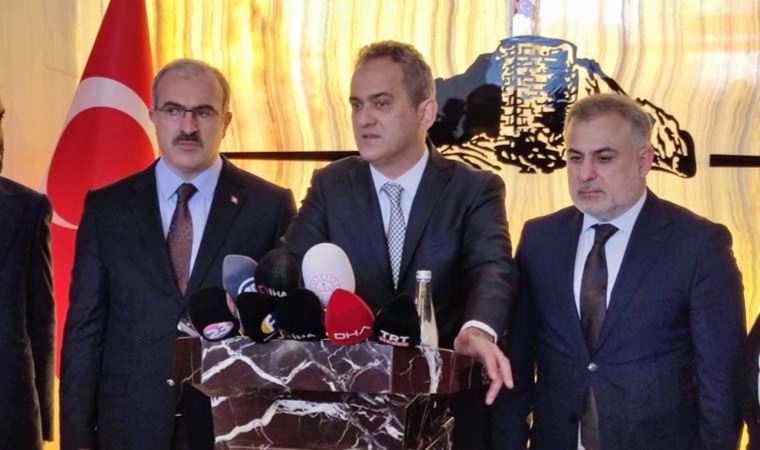 Bakan Mahmut Özer’den ‘yüz yüze eğitim’ açıklaması